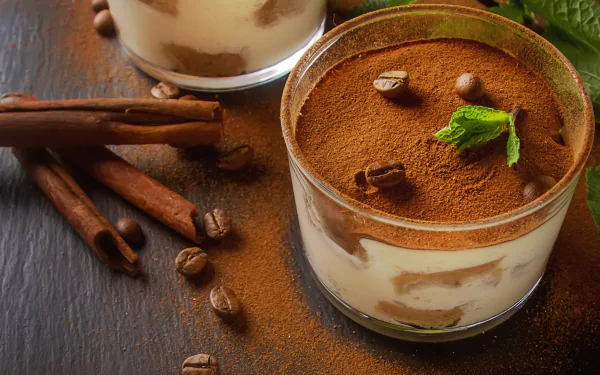 tiramisu cinnamon food dessert HD Desktop Wallpaper | Background Image