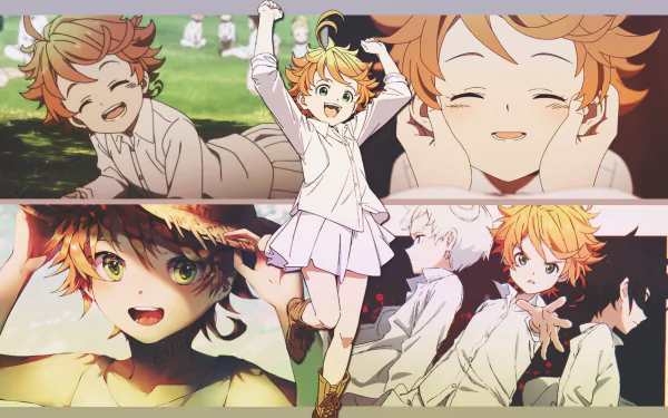 Emma (The Promised Neverland) Anime The Promised Neverland HD Desktop Wallpaper | Background Image