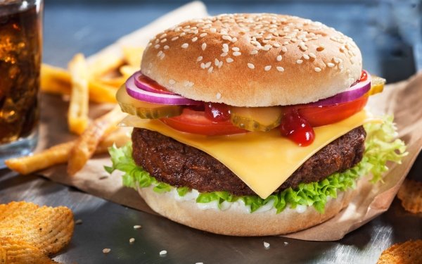 Food Burger HD Wallpaper | Background Image