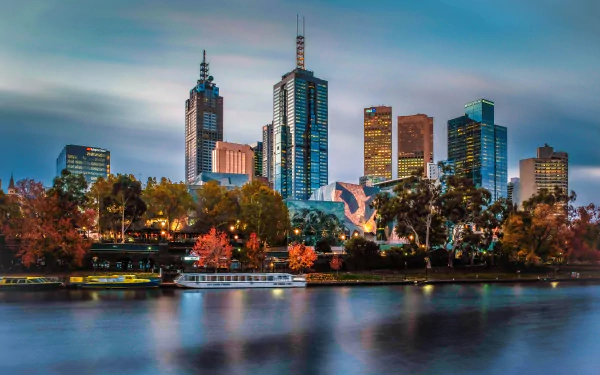 yarra river man made Melbourne HD Desktop Wallpaper | Background Image