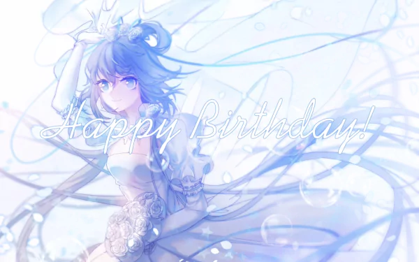 Luo Tianyi Anime Vocaloid HD Desktop Wallpaper | Background Image