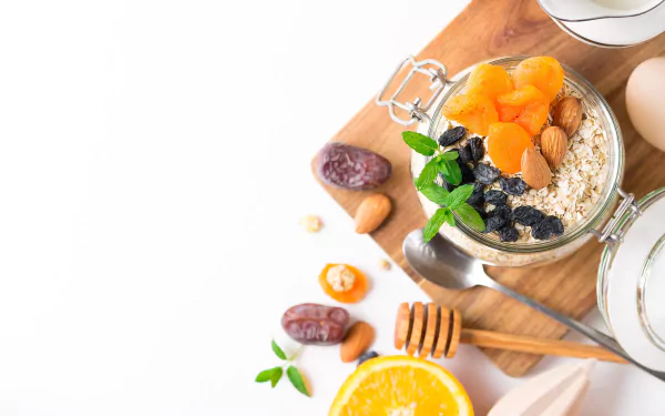 still life food oatmeal HD Desktop Wallpaper | Background Image