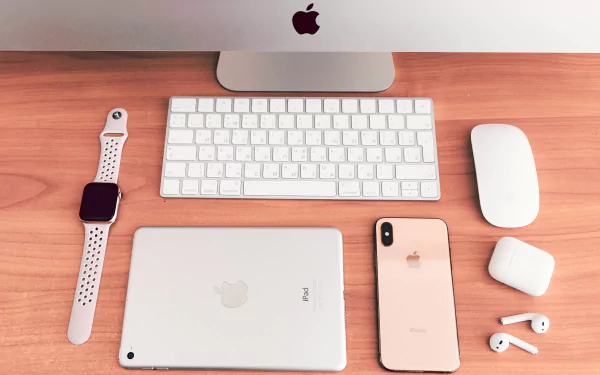 Apple Watch Apple AirPods iPhone ipad keyboard tablet phone headphones technology Apple Inc. HD Desktop Wallpaper | Background Image