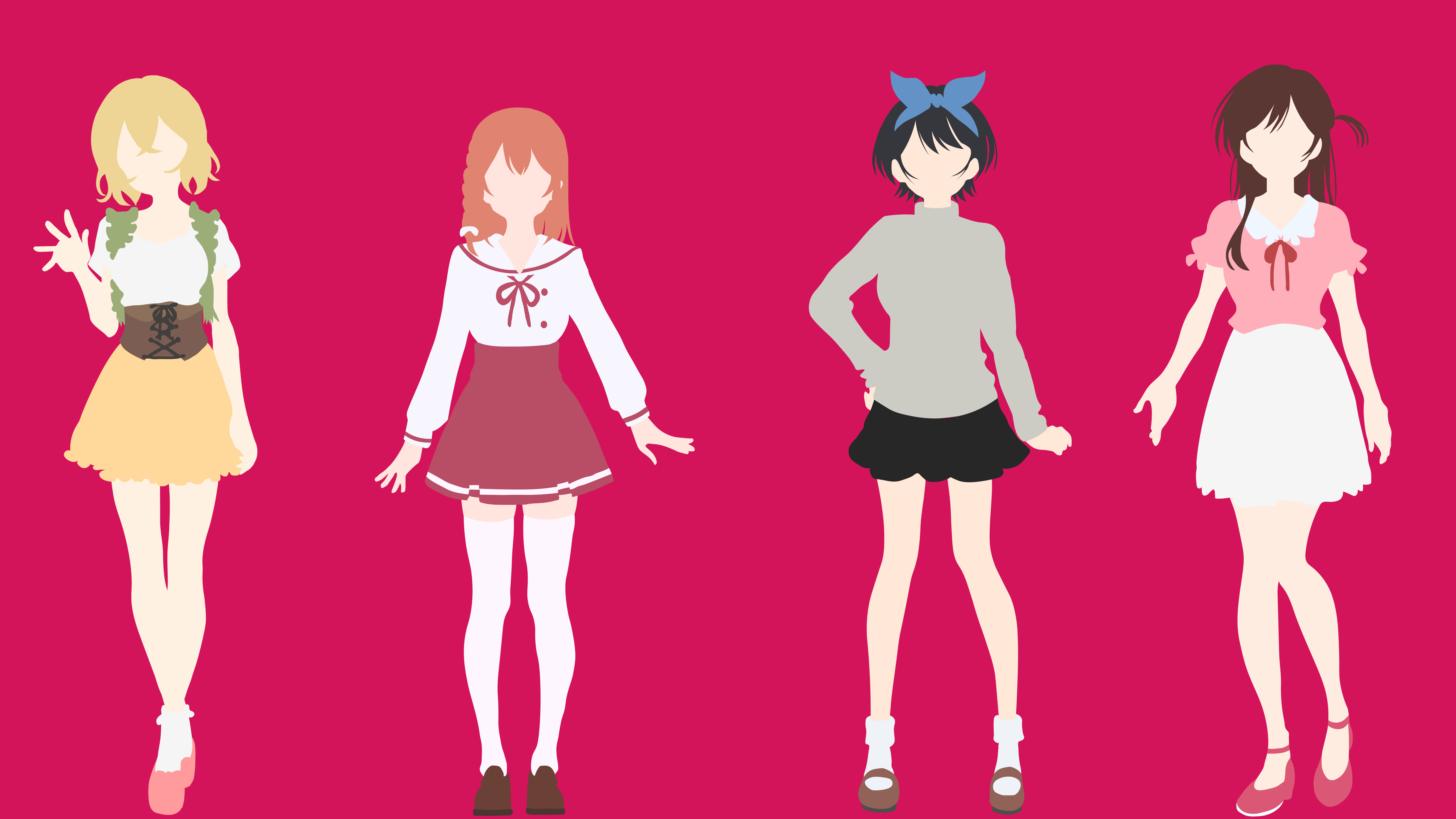 Anime Rent-A-Girlfriend 8k Ultra HD Wallpaper by rowel eshan