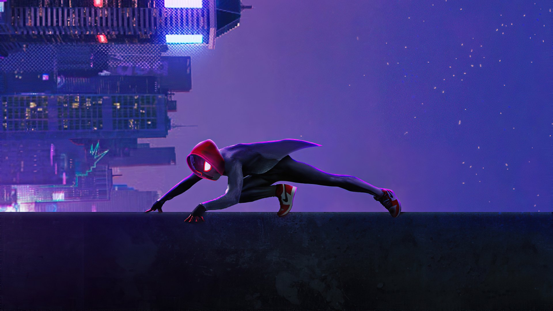Download Miles Morales Spider Man Movie Spider-Man: Into The Spider-Verse HD Wallpaper by Aiko Aiham