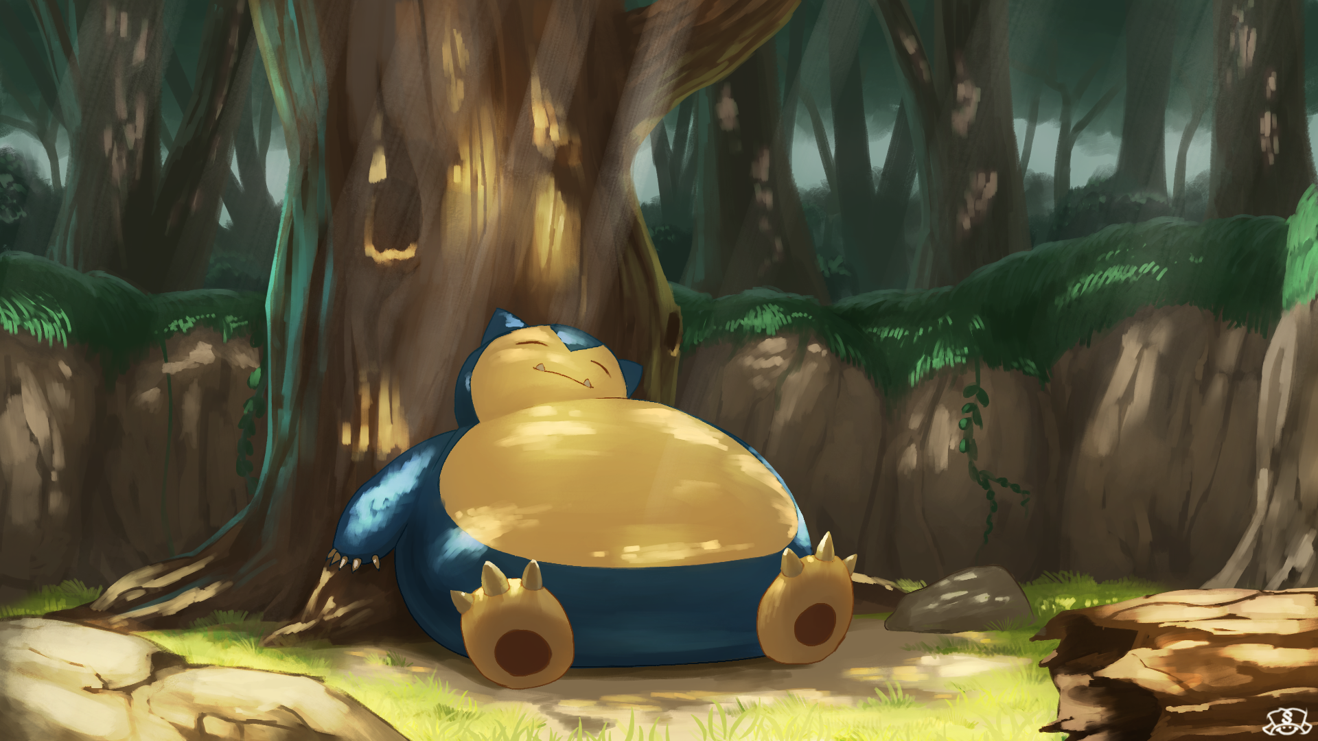 Download Snorlax Pokémon Anime Pokémon Hd Wallpaper By スペアリブ