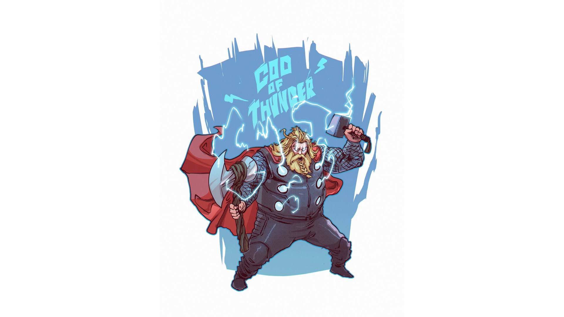 Download Comic Thor 4k Ultra HD Wallpaper by Desar Yuartha