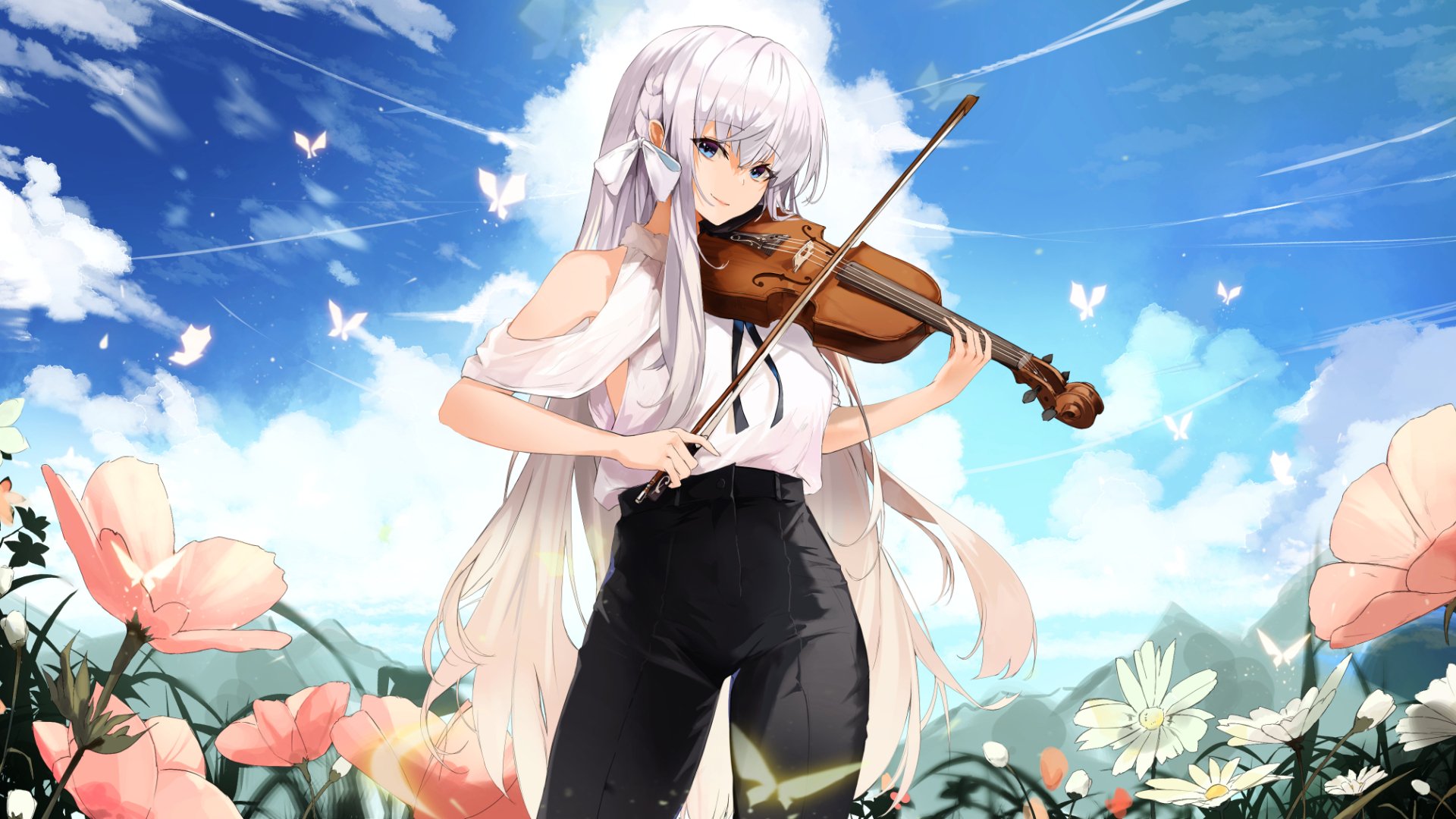 She looks like a jazz player | Anime, Kawaii anime, Anime art beautiful