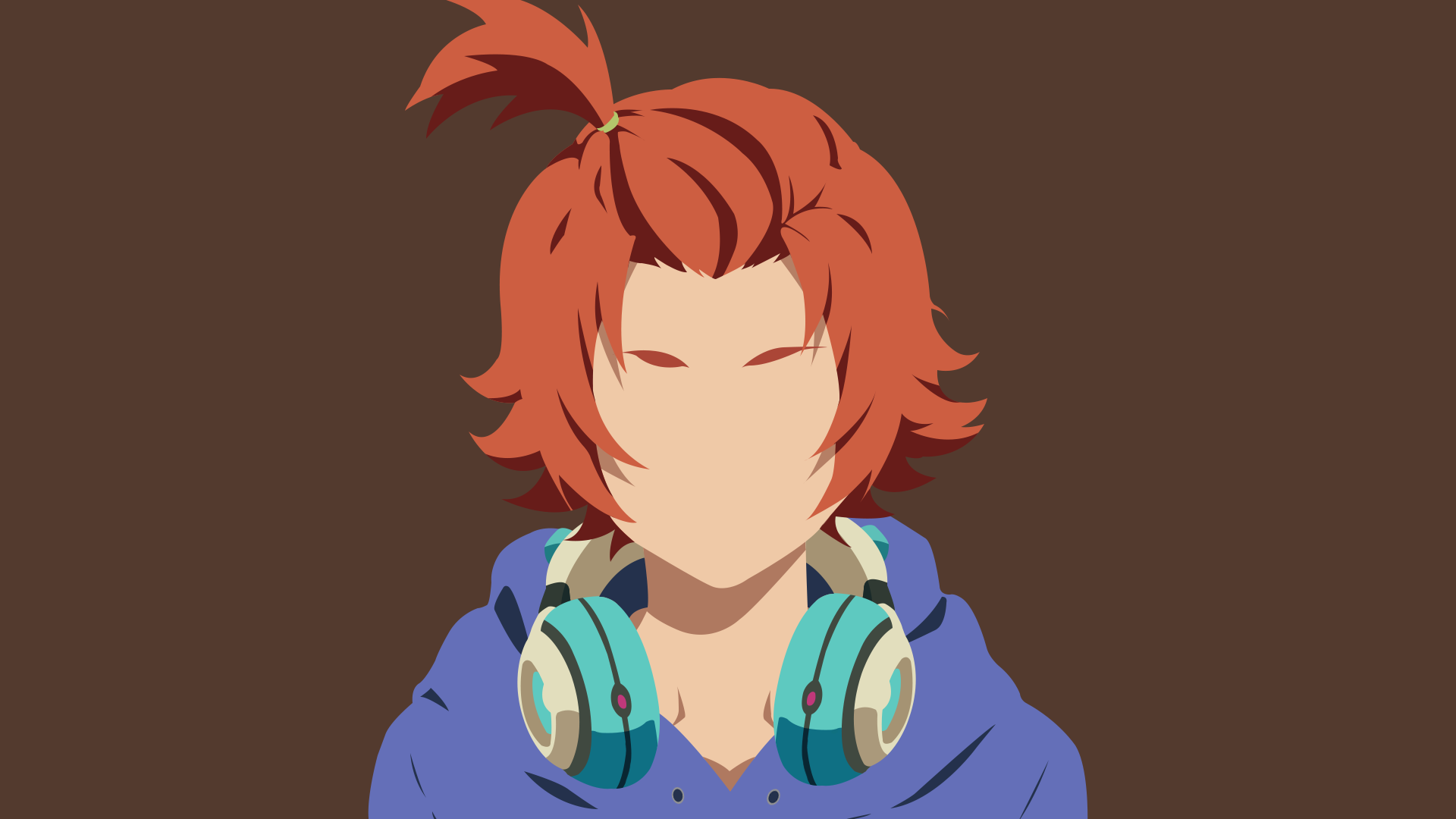 Sophia from Garo: Vanishing Line Minimalist Wallpaper for Desktop by Zunnn