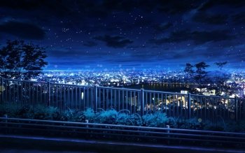 View of City at Night by monorisu - Mobile Abyss