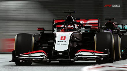 Haas F1 Team VF-20 video game F1 2020 HD Desktop Wallpaper | Background Image