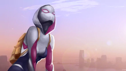 Comic Gwen Stacy HD Desktop Wallpaper | Background Image