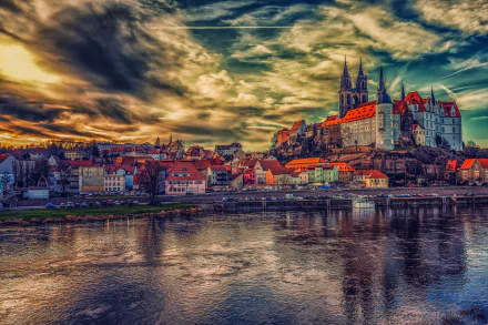  Germany, Meissen, Albrechtsburg Castle