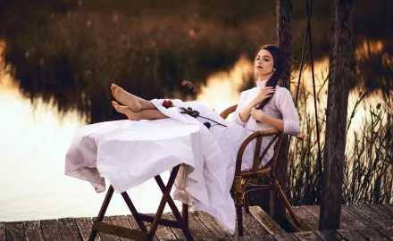 Marta Belda woman model HD Desktop Wallpaper | Background Image