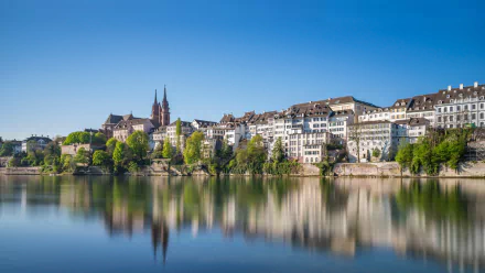  Basel is a city on the Rhine River in northwest Switzerland