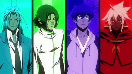 Jeon JuGok Sang Mandeok Park Ilpyo Jegal Taek Anime The God of High School HD Desktop Wallpaper | Background Image