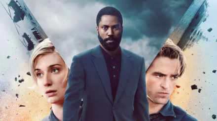 Elizabeth Debicki John David Washington Robert Pattinson movie Tenet HD Desktop Wallpaper | Background Image