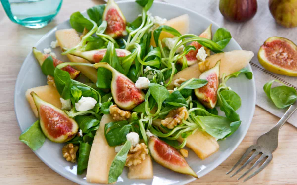 fig food salad HD Desktop Wallpaper | Background Image