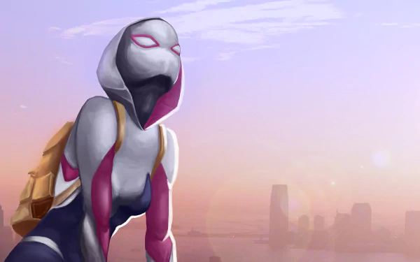 Comic Gwen Stacy HD Desktop Wallpaper | Background Image