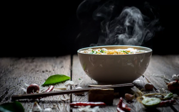 Noodles food soup HD Desktop Wallpaper | Background Image