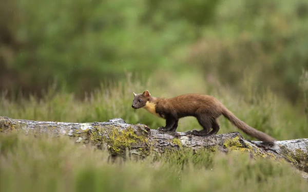 Animal marten HD Desktop Wallpaper | Background Image