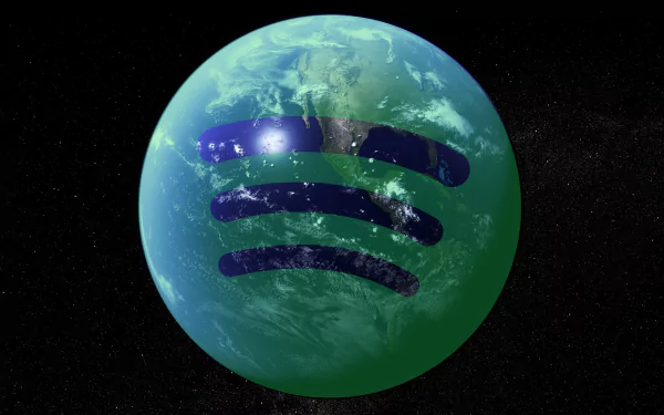 space earth technology Spotify HD Desktop Wallpaper | Background Image