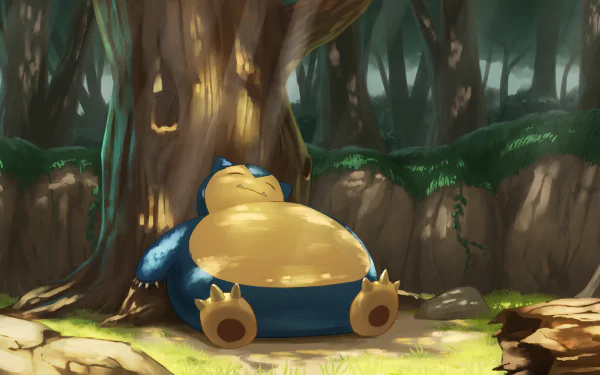Snorlax (Pokémon) Anime Pokemon HD Desktop Wallpaper | Background Image