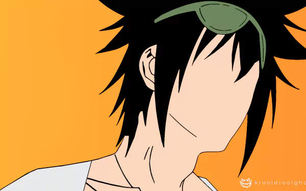 minimalist Jin Mori Anime The God of High School minimalist anime HD Desktop Wallpaper | Background Image