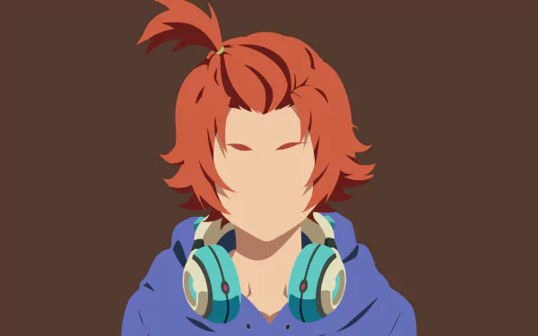  Sophia from Garo: Vanishing Line Minimalist Wallpaper for Desktop