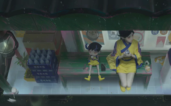 Anime rain Rain Anime HD Desktop Wallpaper | Background Image