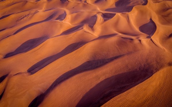 Earth Desert Sand Nature Aerial HD Wallpaper | Background Image