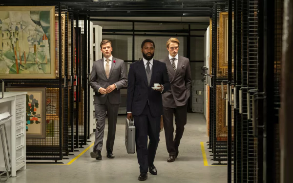 Robert Pattinson John David Washington movie Tenet HD Desktop Wallpaper | Background Image