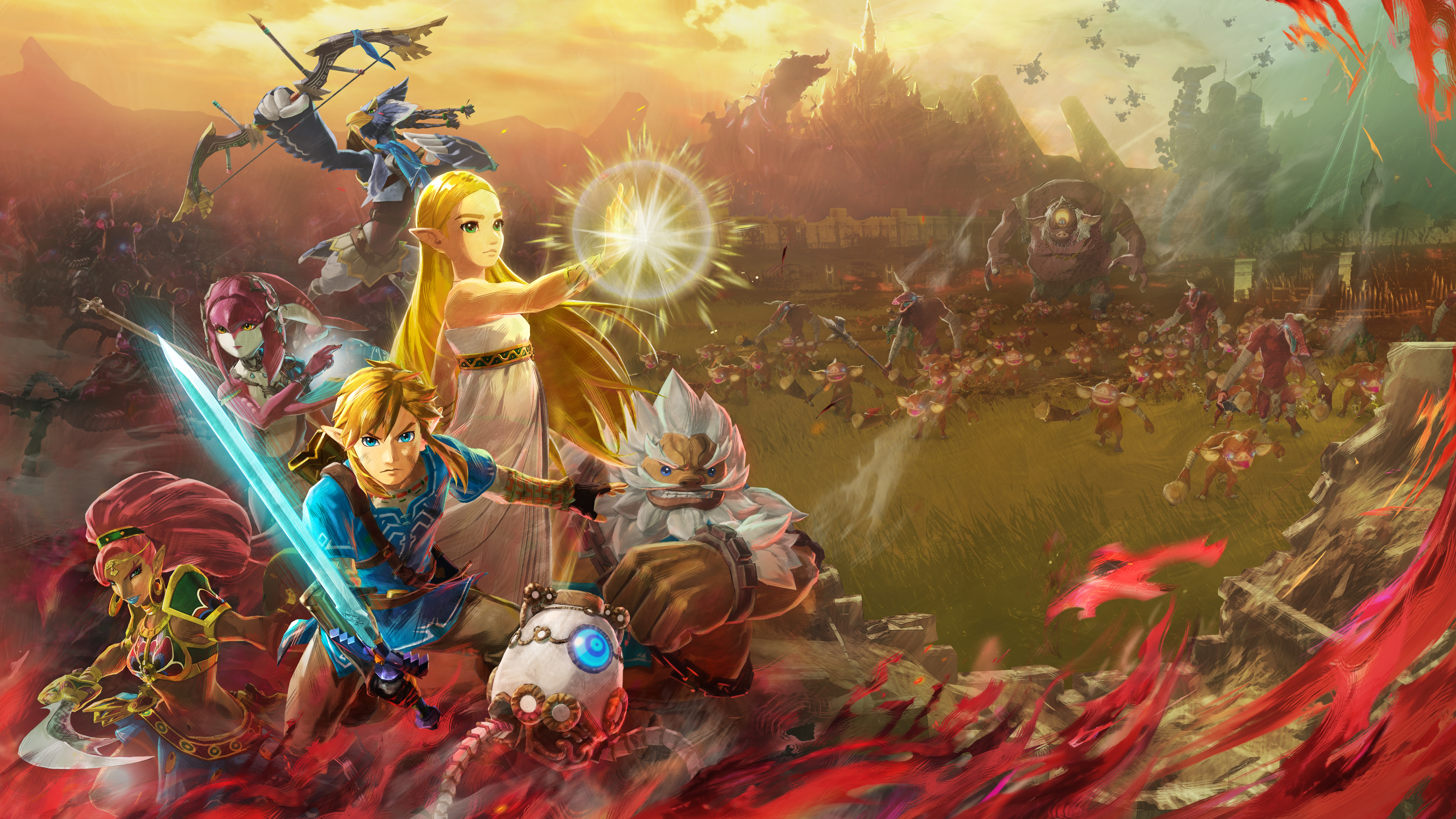 Video Game Hyrule Warriors: Age of Calamity HD Wallpaper | Background Image
