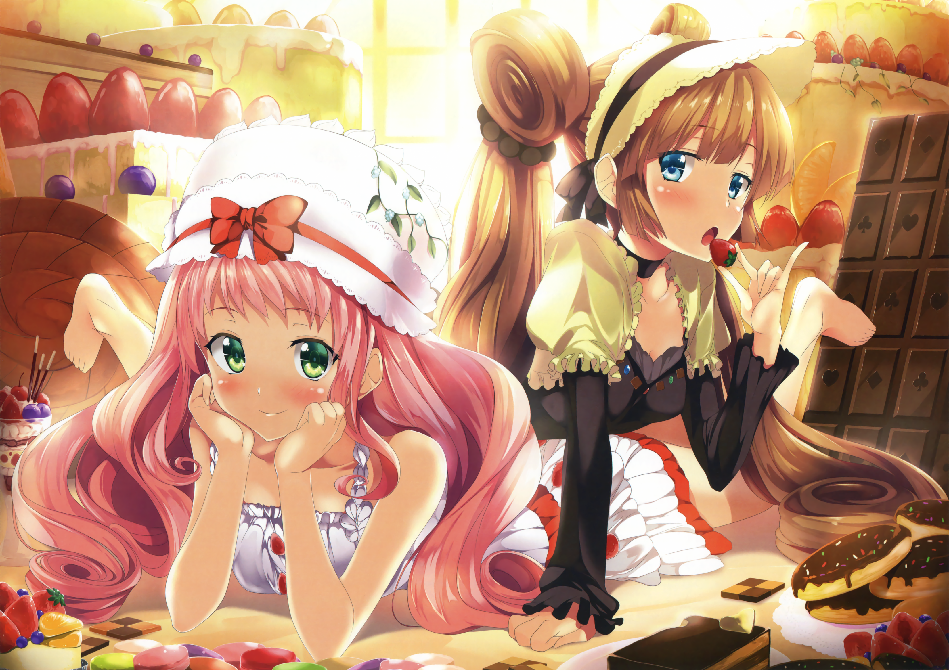 Anime Girl HD Wallpaper by ぎん太郎