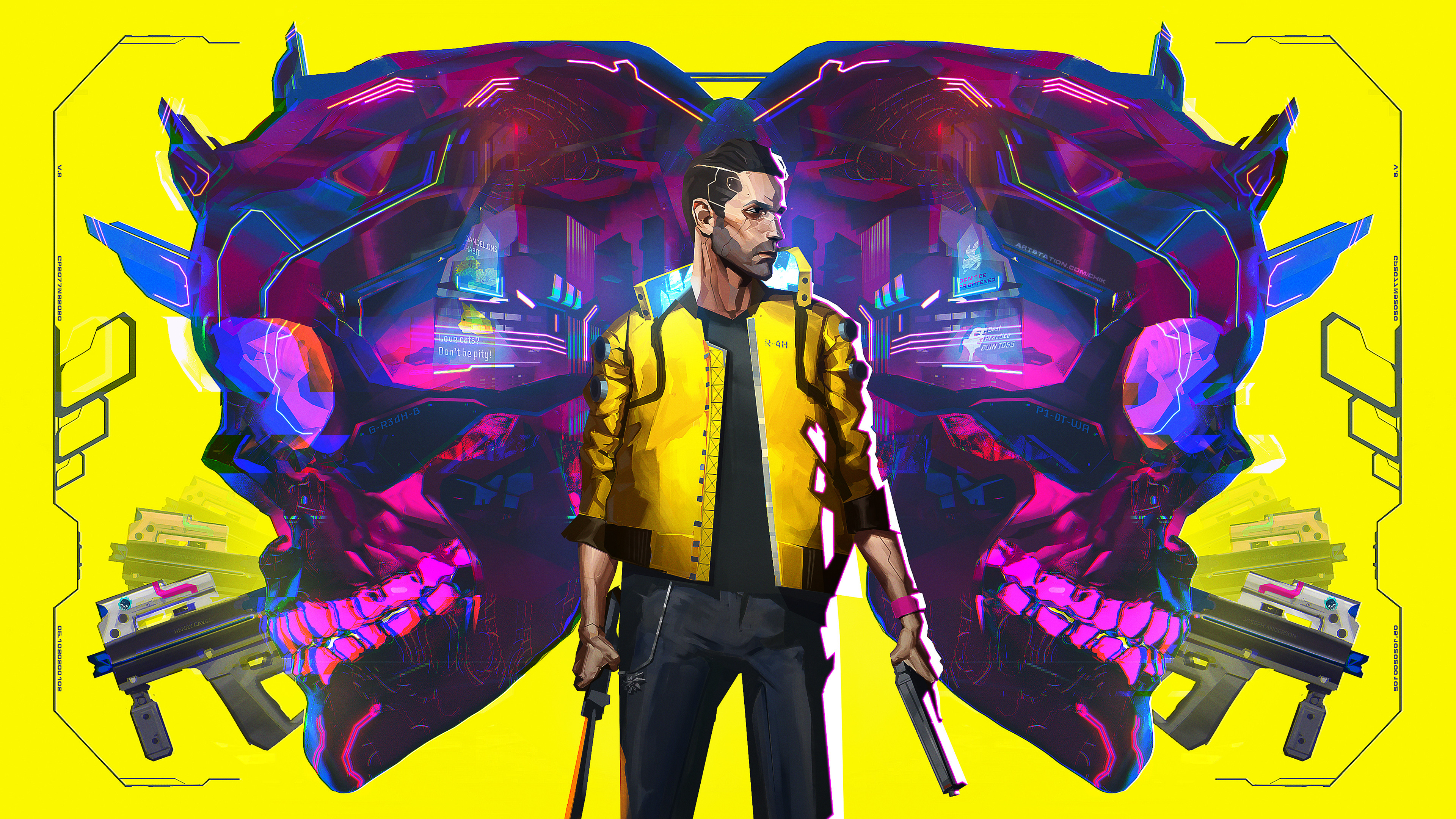 Wallpaper engine обои cyberpunk 2077