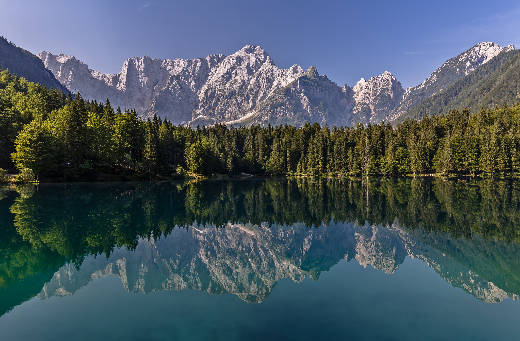 Download California Reflection Lake Mountain Forest Nature Yosemite 