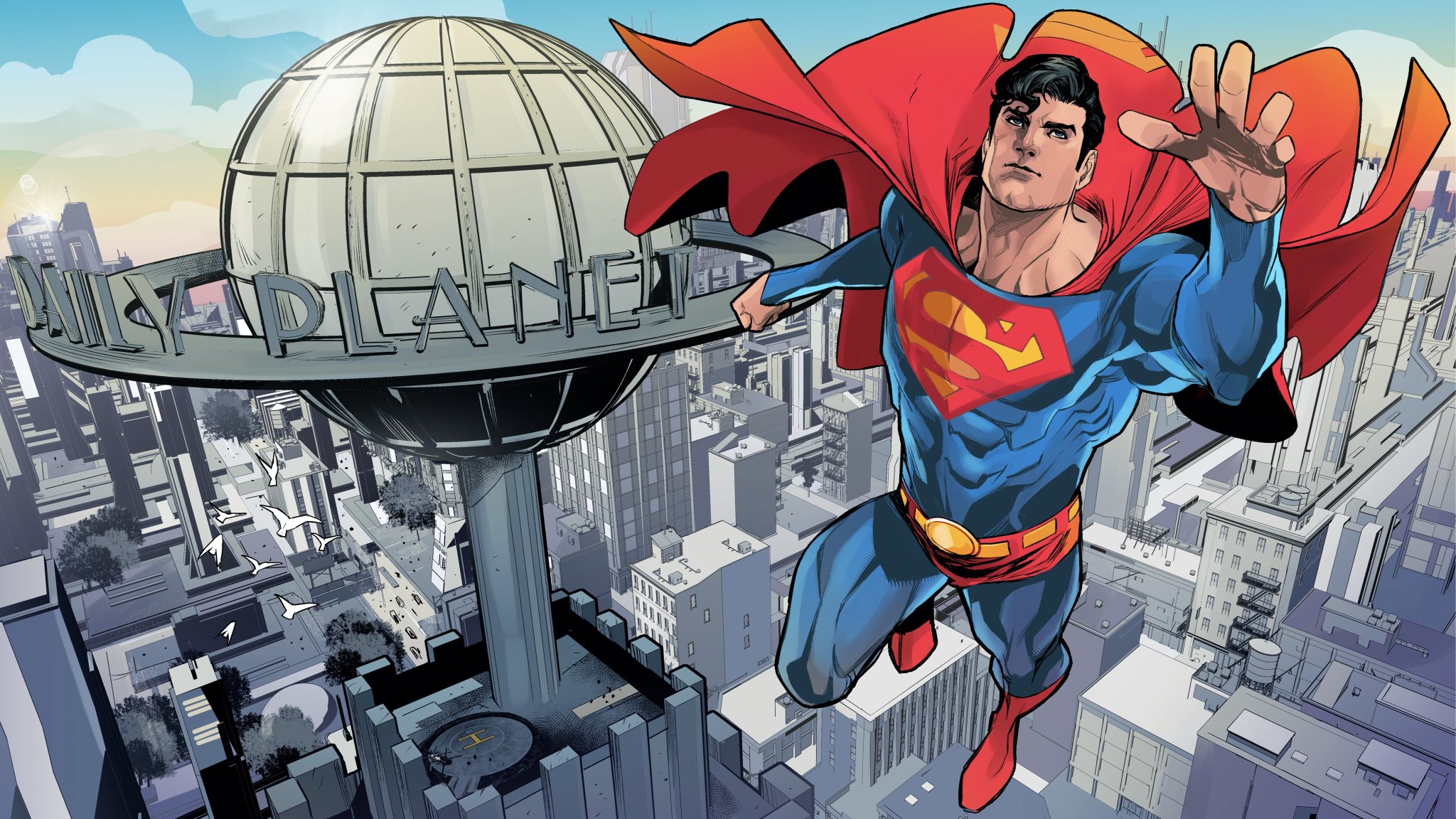 Comics Superman HD Wallpaper Background Image. 
