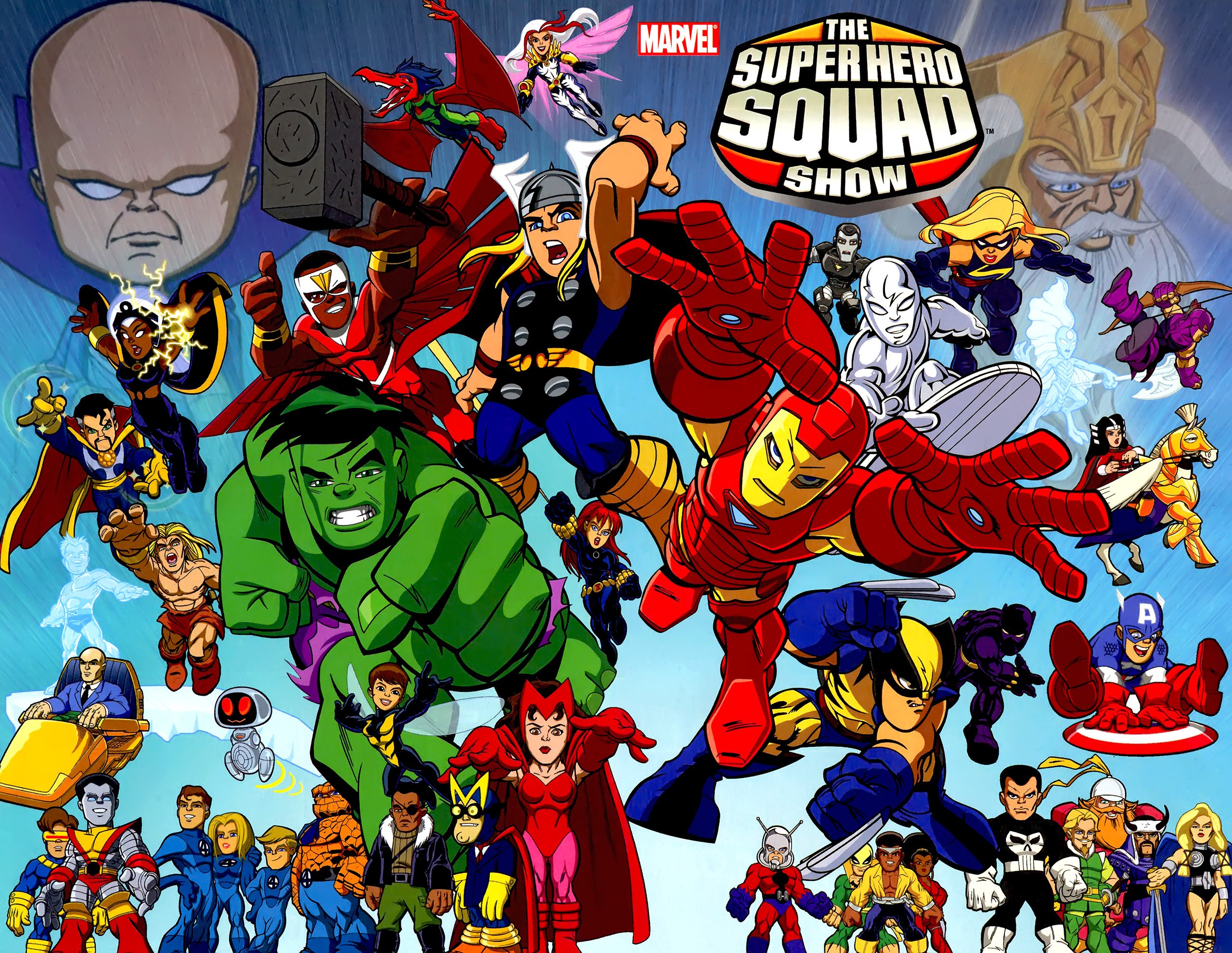 TV Show The Super Hero Squad Show HD Wallpaper | Background Image