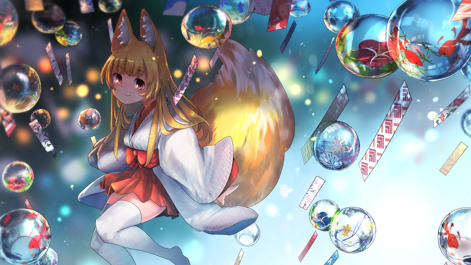 Download Anime Girl Anime Girl HD Wallpaper by 横山ストッパ