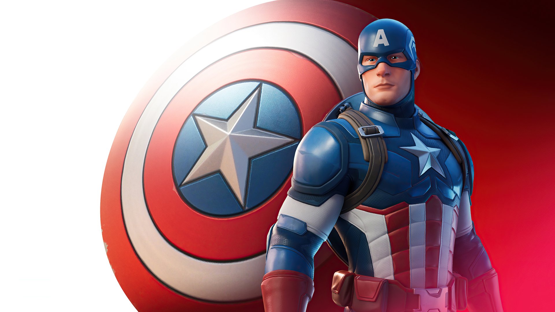 Download Captain America Video Game Fortnite 4k Ultra HD Wallpaper