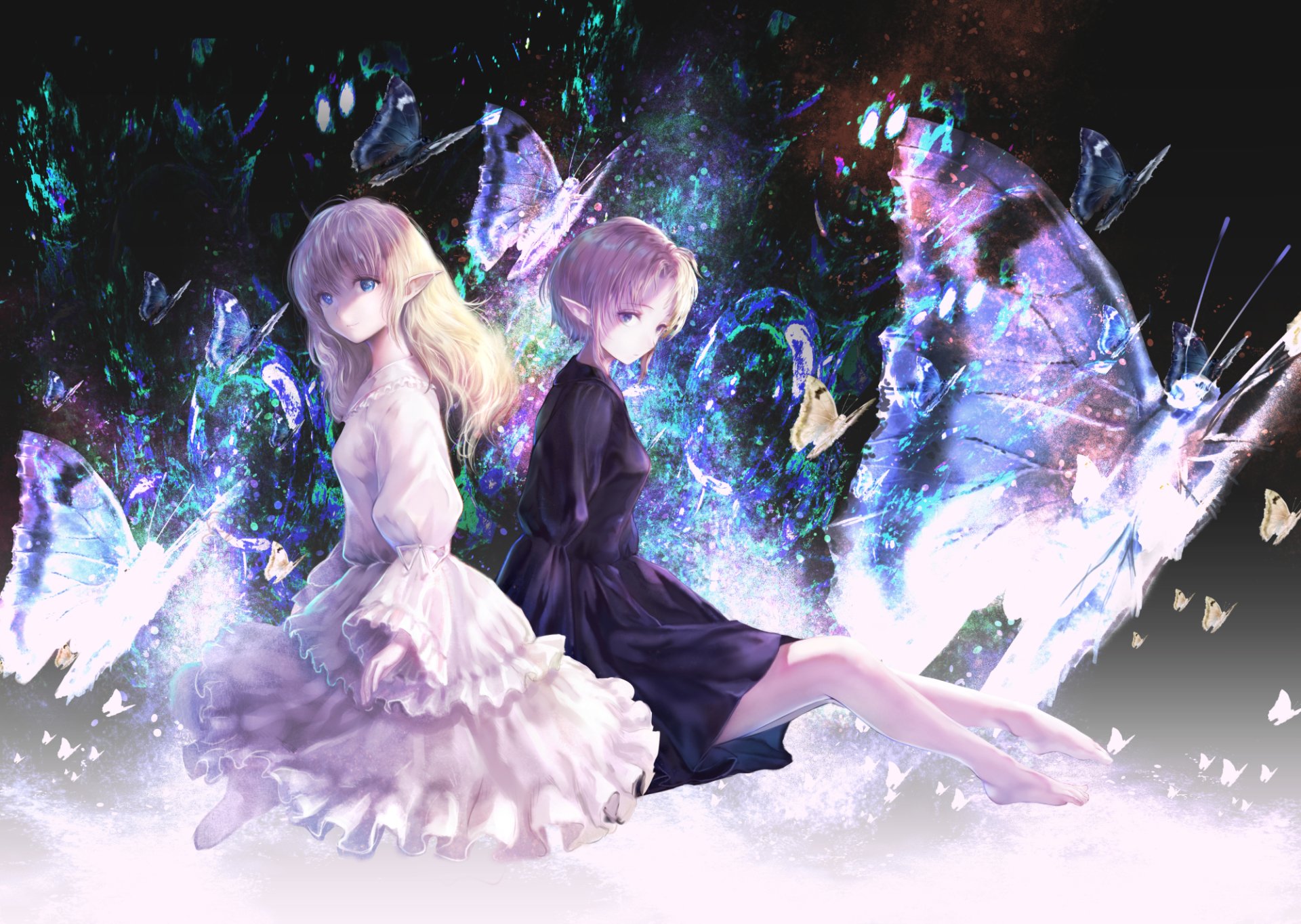 Download Anime Girl Anime Girl HD Wallpaper by 羽織イオ