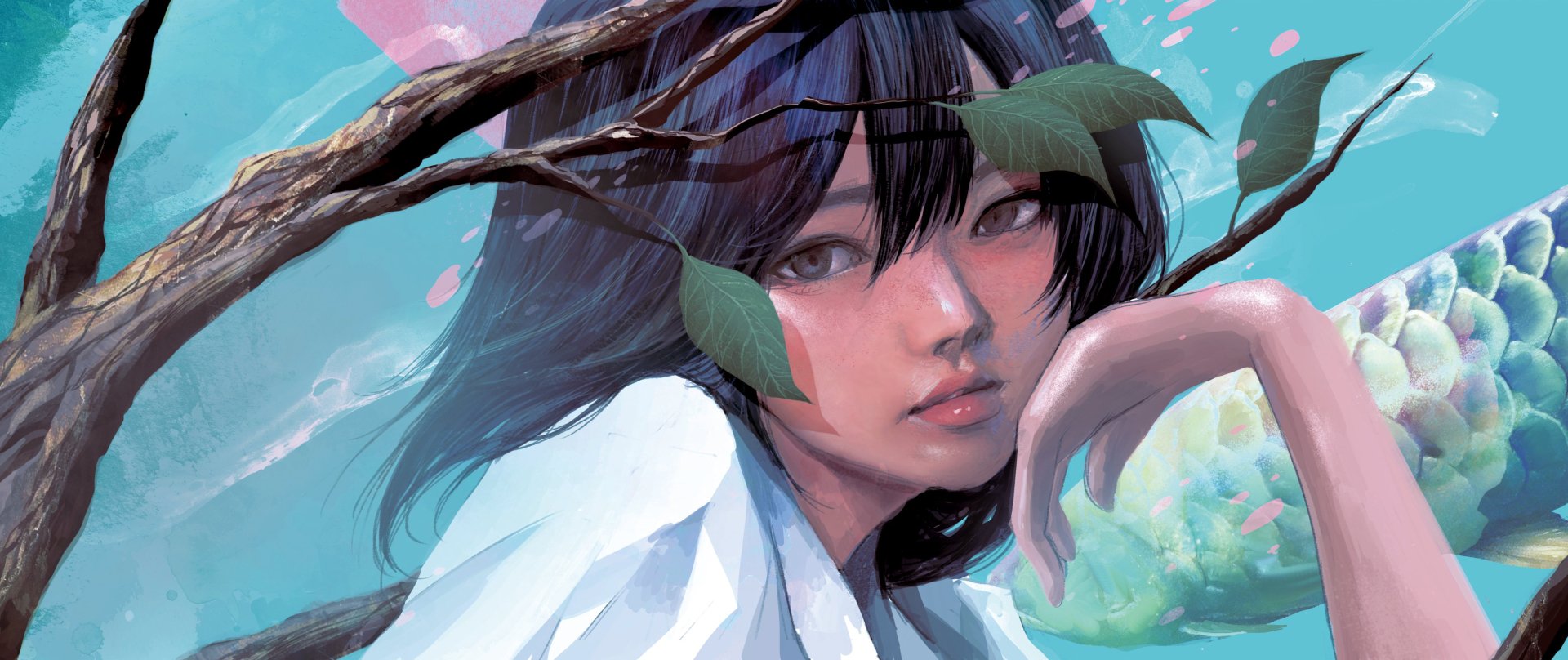 Download Anime Girl Anime Girl HD Wallpaper by wataboku