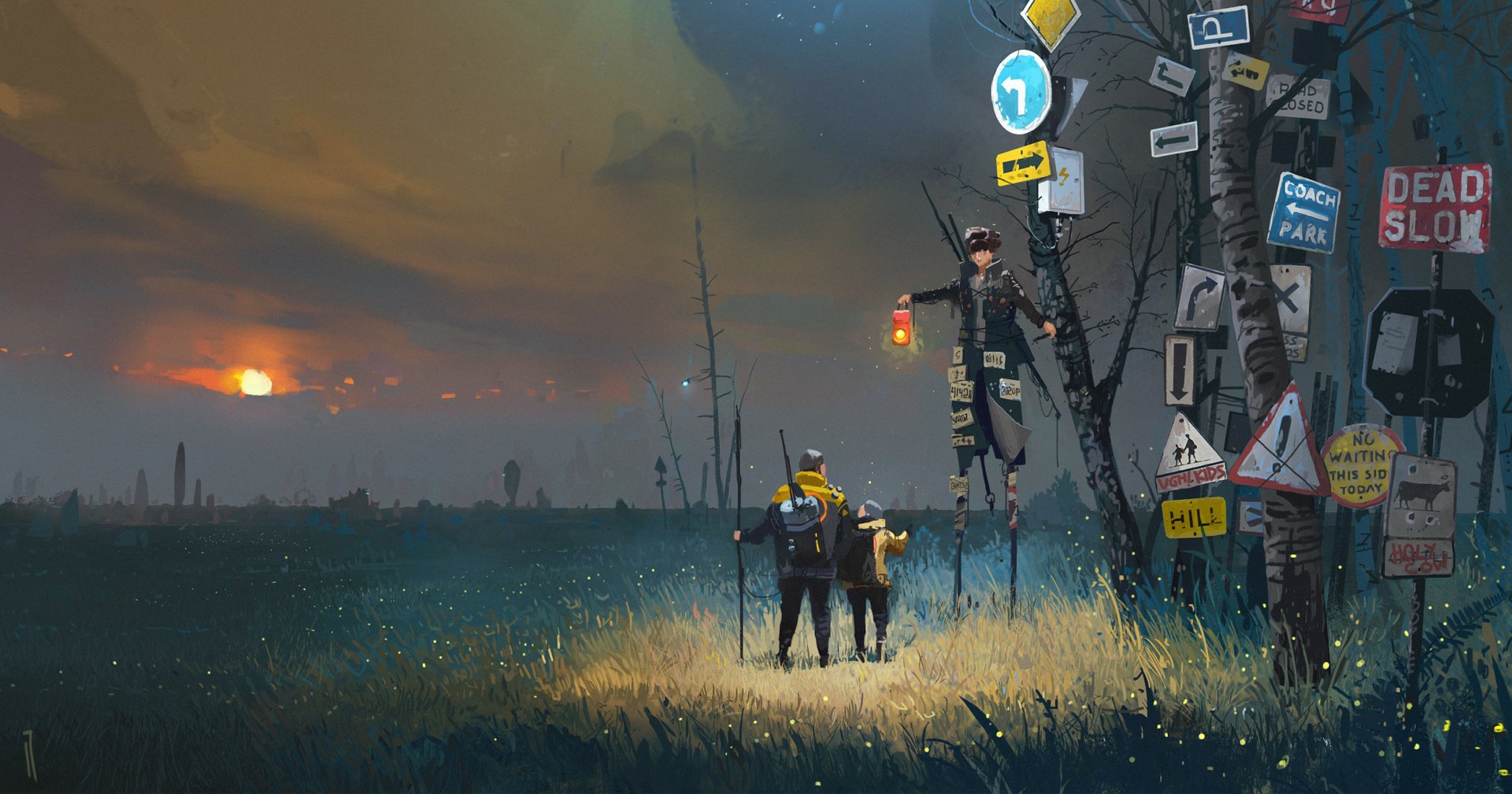 Download Fantasy People HD Wallpaper by Ismail Inceoglu | 2500x1314 ...