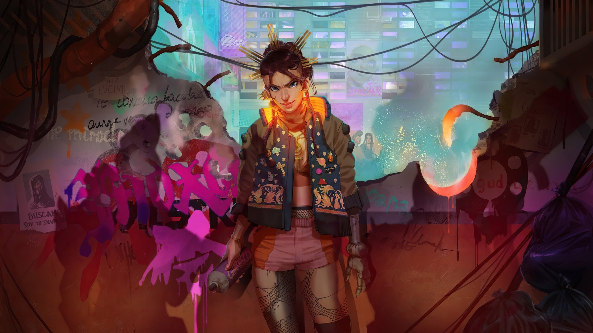 Download Sci Fi Cyberpunk 4k Ultra HD Wallpaper | 3840x2160 | Wallpaper ...