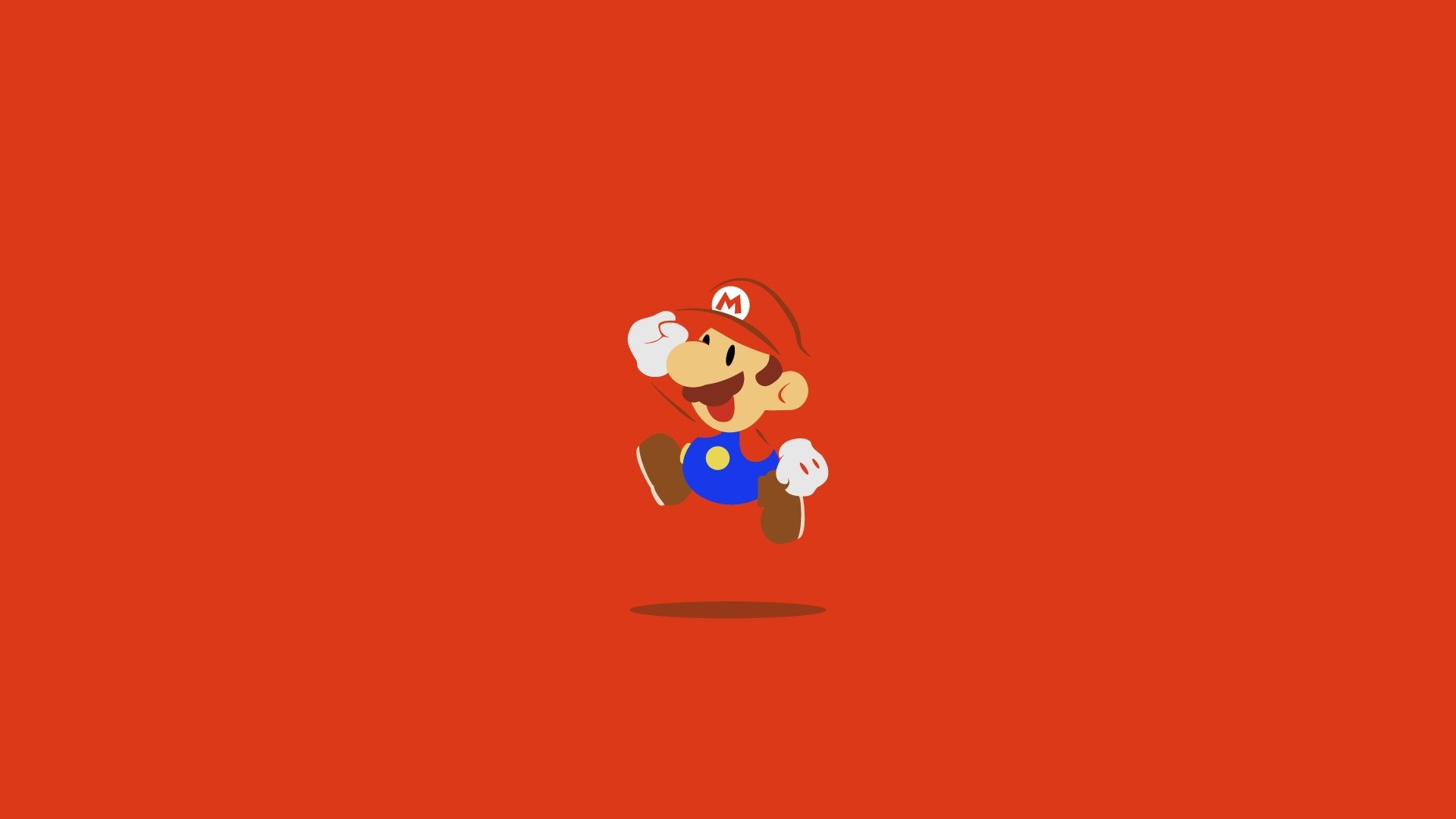 Download Minimalist Video Game Mario Minimalist Gaming HD Wallpaper