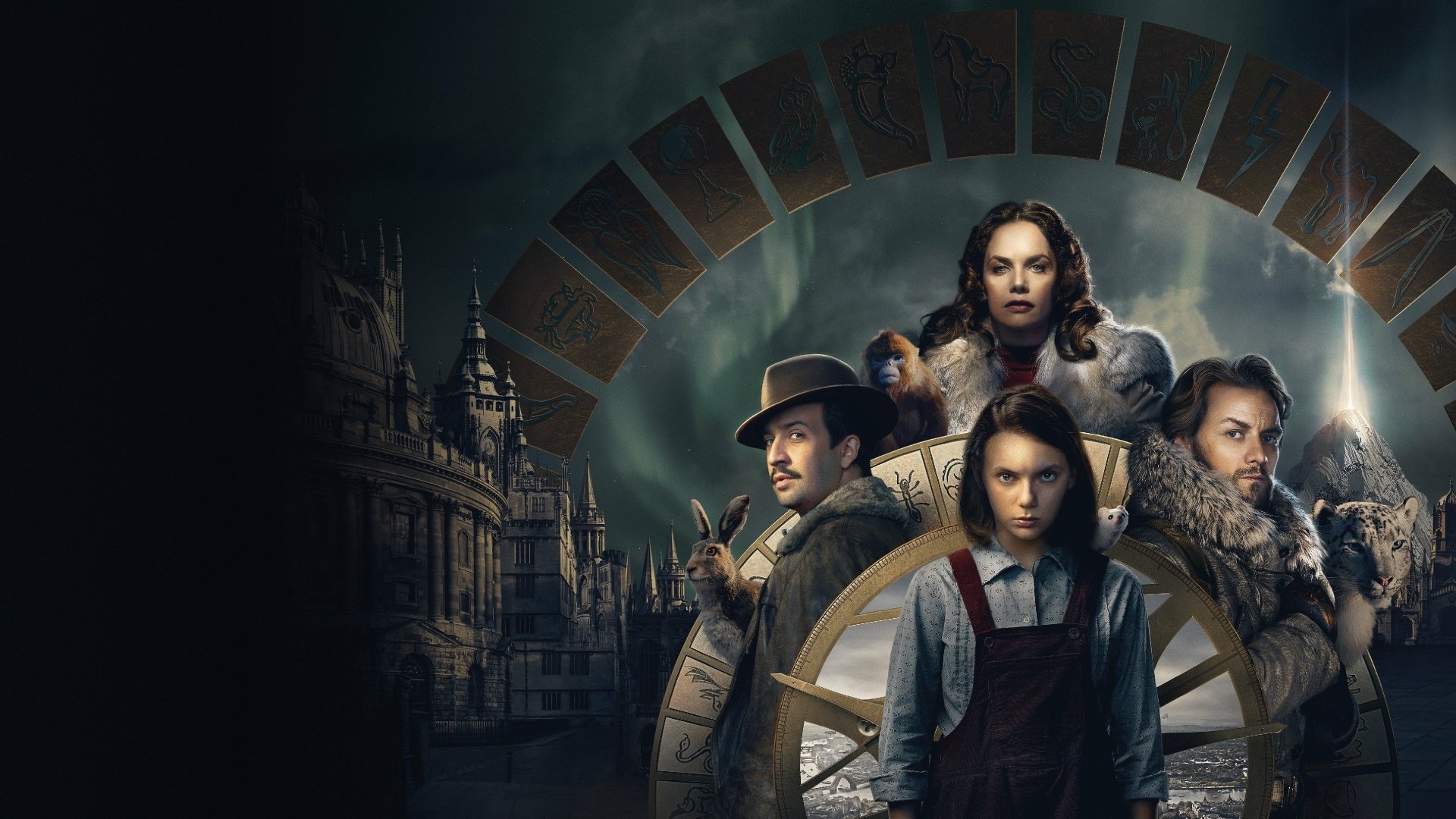 Download Dafne Keen Ruth Wilson Lin-Manuel Miranda James McAvoy TV Show His Dark Materials 4k Ultra HD Wallpaper