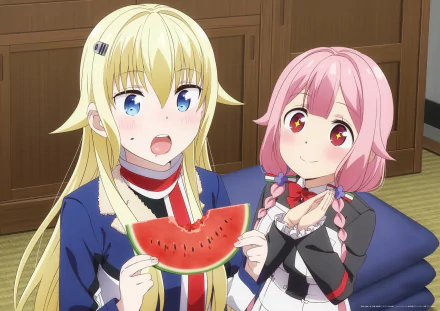 Sonoka Watarai Claudia Bruford Anime Warlords of Sigrdrifa HD Desktop Wallpaper | Background Image