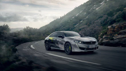 silver car car Peugeot vehicle Peugeot 508 HD Desktop Wallpaper | Background Image