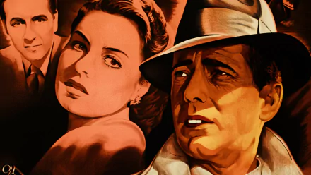 ingrid bergman Humphrey Bogart Casablanca (Movie) movie Casablanca HD Desktop Wallpaper | Background Image