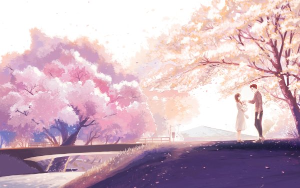 Anime Couple HD Wallpaper | Background Image